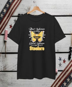 Pittsburgh Steelers Real Women Love Football Smart Women Love The Steelers T-Shirt