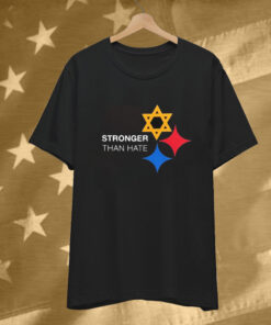 Pittsburgh Steelers Stronger Than Hate T-Shirt