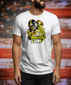 Pittsburgh Steelers The Smitty spin paint Tee Shirt