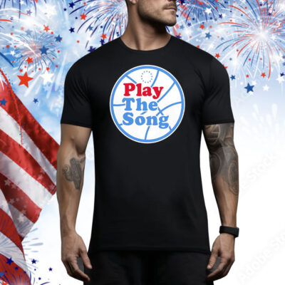 Play The Song Philadelphia 76ers Tee Shirt