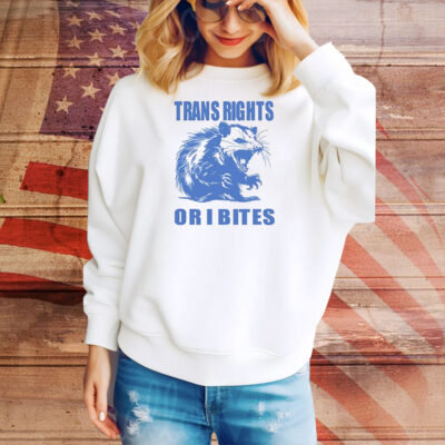 Raccoon trans rights or I bites Tee Shirt