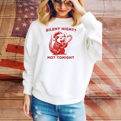 Rat silent night not tonight Christmas Tee Shirt