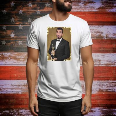 Saleh Jafarawi Mr Fafo Oscar Statue Tee Shirt