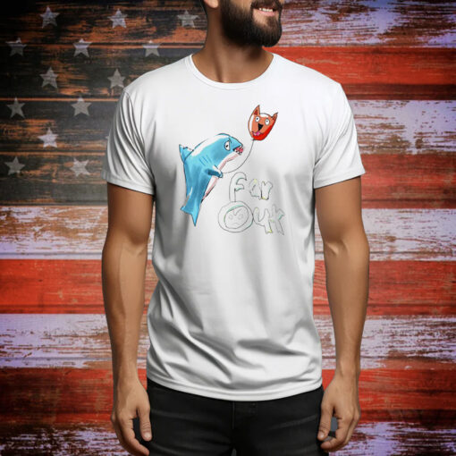 Shark farout art classic Tee Shirt