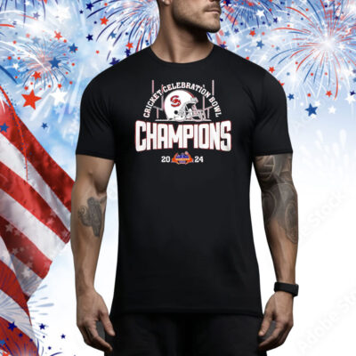 South Carolina State Bulldogs NCAA Cricket Celebration Bowl Champions 2024 Tee Shirt