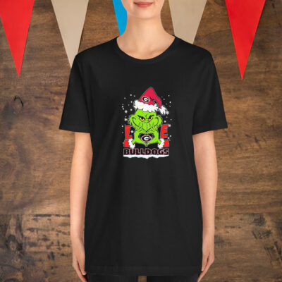 The Grinch Love Georgia Bulldogs T-Shirt