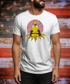 The Simpsons Namaste Homer Simpson Buddha Tee Shirt