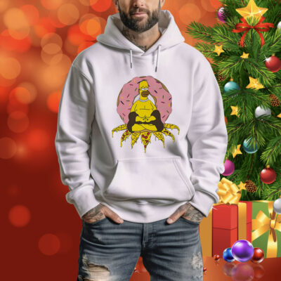 The Simpsons Namaste Homer Simpson Buddha Tee Shirt