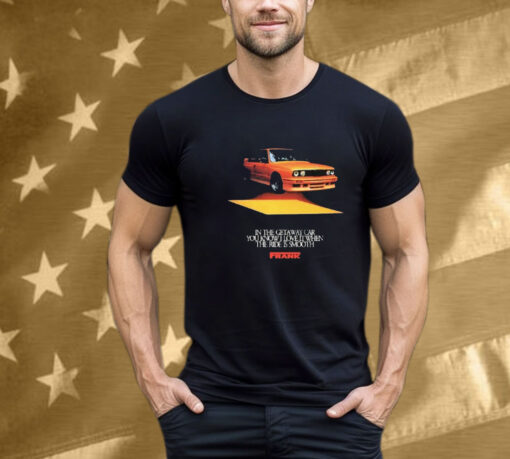 Thumbody In The Getaway Car You Know I Love It When The Ride Is Smooth Cars & Coffee Series Frank T-Shirt