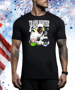 Travis Hunter Colorado Buffaloes OBJ graphic Tee Shirt