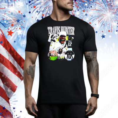 Travis Hunter Colorado Buffaloes OBJ graphic Tee Shirt