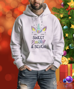 Unicorn sweet sassy and seven Tee Shirt