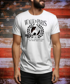 Walk in Paris see the landscape pass by I my dad’s car Tee Shirt