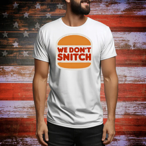 We don’t snitch Luigi Mangione Tee Shirt