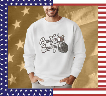 Wide Open Country Bourbon Cowboy Tee Shirt