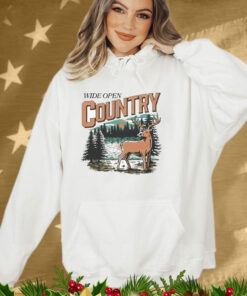 Wide Open Country Deer Tee Shirt