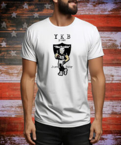 YKB pins the rookie Las Vegas Raiders Tee Shirt