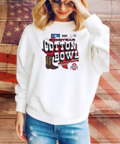 Ohio State Buckeyes Football Cotton Bowl Goodyear 2025 Tee Shirt