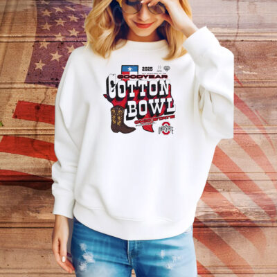 Ohio State Buckeyes Football Cotton Bowl Goodyear 2025 Tee Shirt