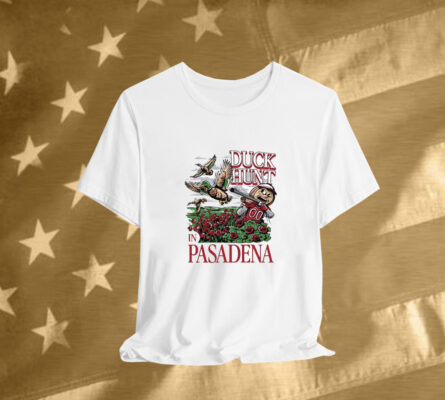 Ohio State Buckeyes Oregon Ducks Duck Hunt In Pasadena Rose Mascot Tee Shirt