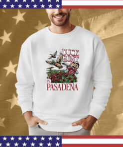 Ohio State Buckeyes Oregon Ducks Duck Hunt In Pasadena Rose Mascot Tee Shirt