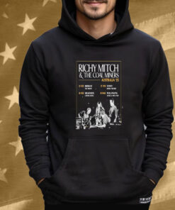 Richy Mitch & The Coal Miners Australia 2024 Tour Tee Shirts