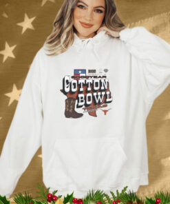 Texas Longhorns College Football Playoff 2025 Goodyear Cotton Bowl Classic Bound Boots Tee Shirt