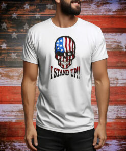 Rjo Stand United I Stand Up Skull Tee Shirt