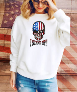 Rjo Stand United I Stand Up Skull Tee Shirt