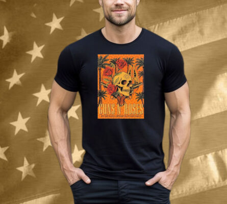 Guns N’ Roses Bahrain 2025 At Al Dana Amphitheatre Manama Bahrain On May 20 2025 Skull Tee Shirt