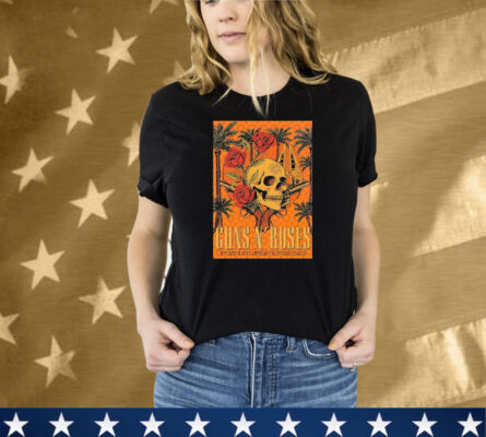 Guns N’ Roses Bahrain 2025 At Al Dana Amphitheatre Manama Bahrain On May 20 2025 Skull Tee Shirt