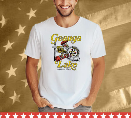 Travis Kelce Wearing Geauga Lake Amusement Park Tee Shirt