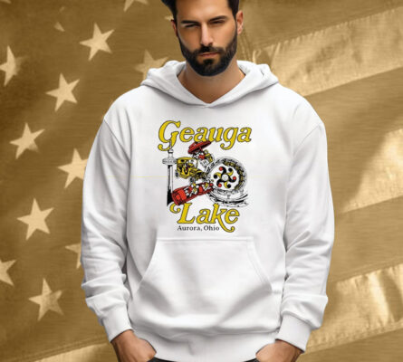 Travis Kelce Wearing Geauga Lake Amusement Park Tee Shirt