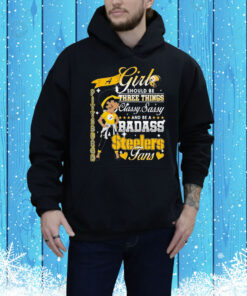 Betty Boop A Girl Should Be Three Things Classy Sassy And Be A Badass Pittsburgh Steelers Fans Tee Shirt