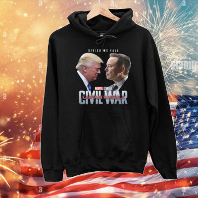 Captain America Civil War Trump Vs Elon T-Shirt