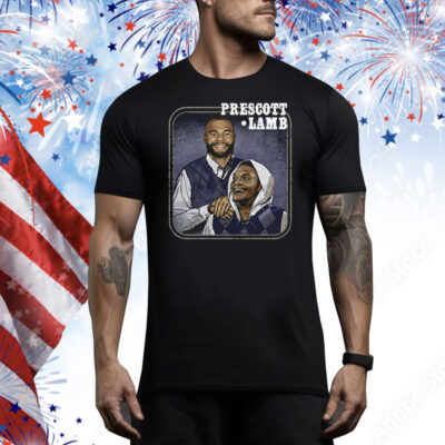 Dak Prescott And CeeDee Lamb Dallas Cowboys Step Brothers Tee Shirt