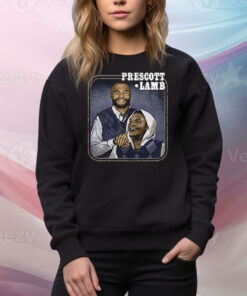 Dak Prescott And CeeDee Lamb Dallas Cowboys Step Brothers Tee Shirt