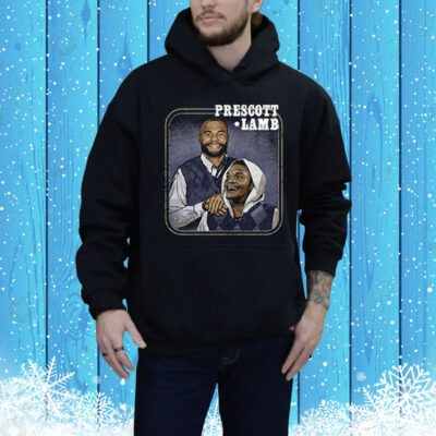 Dak Prescott And CeeDee Lamb Dallas Cowboys Step Brothers Tee Shirt