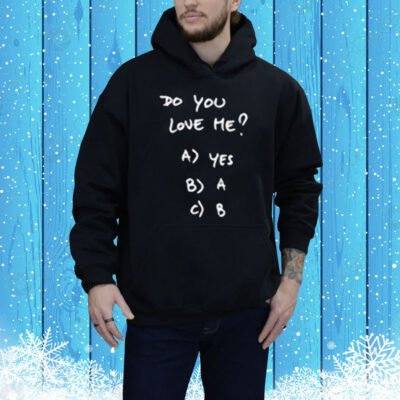 Franco Mastantuono Wearing Do You Love Me Tee Shirt