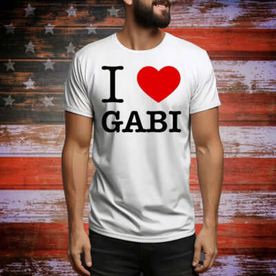 Gabriela Moura I Love Gabi Tee Shirt