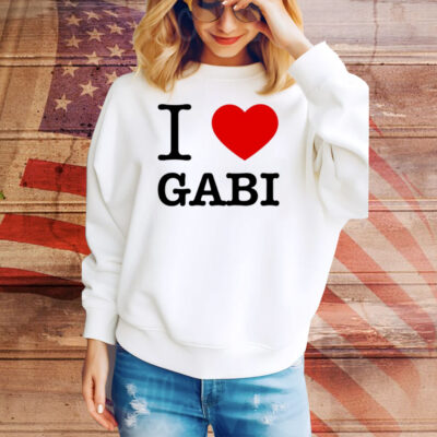 Gabriela Moura I Love Gabi Tee Shirt