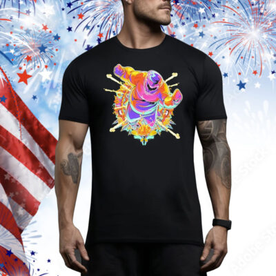 Ganja White Night Wobble Rocks III Tee Shirt