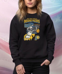 Indiana Finals 2025 Skeleton Basketball Tee Shirt
