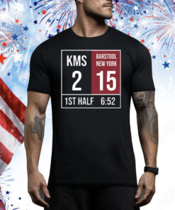 Kirk Comeback KMS 2 Barstool New York 15 1st Half Tee Shirt