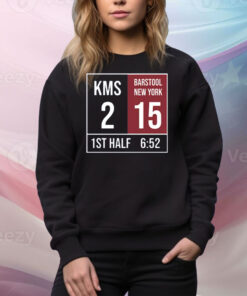 Kirk Comeback KMS 2 Barstool New York 15 1st Half Tee Shirt
