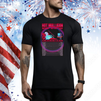 Mulligan x Drug Church x Arm’s Length x Anxious The Sound A Body Makes When It’s Still Tour 2025 Dates Tee Shirt