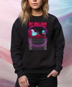 Mulligan x Drug Church x Arm’s Length x Anxious The Sound A Body Makes When It’s Still Tour 2025 Dates Tee Shirt