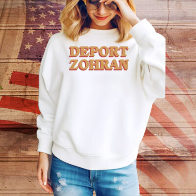 New York Young Republican Club Deport Zohran Remigrate The Intifada Tee Shirt