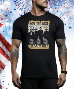 Oklahoma City Thunder Championship How The West Was Won Tee Shirt
