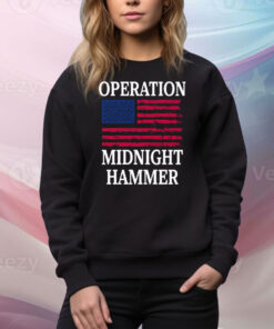 Operation Midnight Hammer with American Flag Tee Shirt